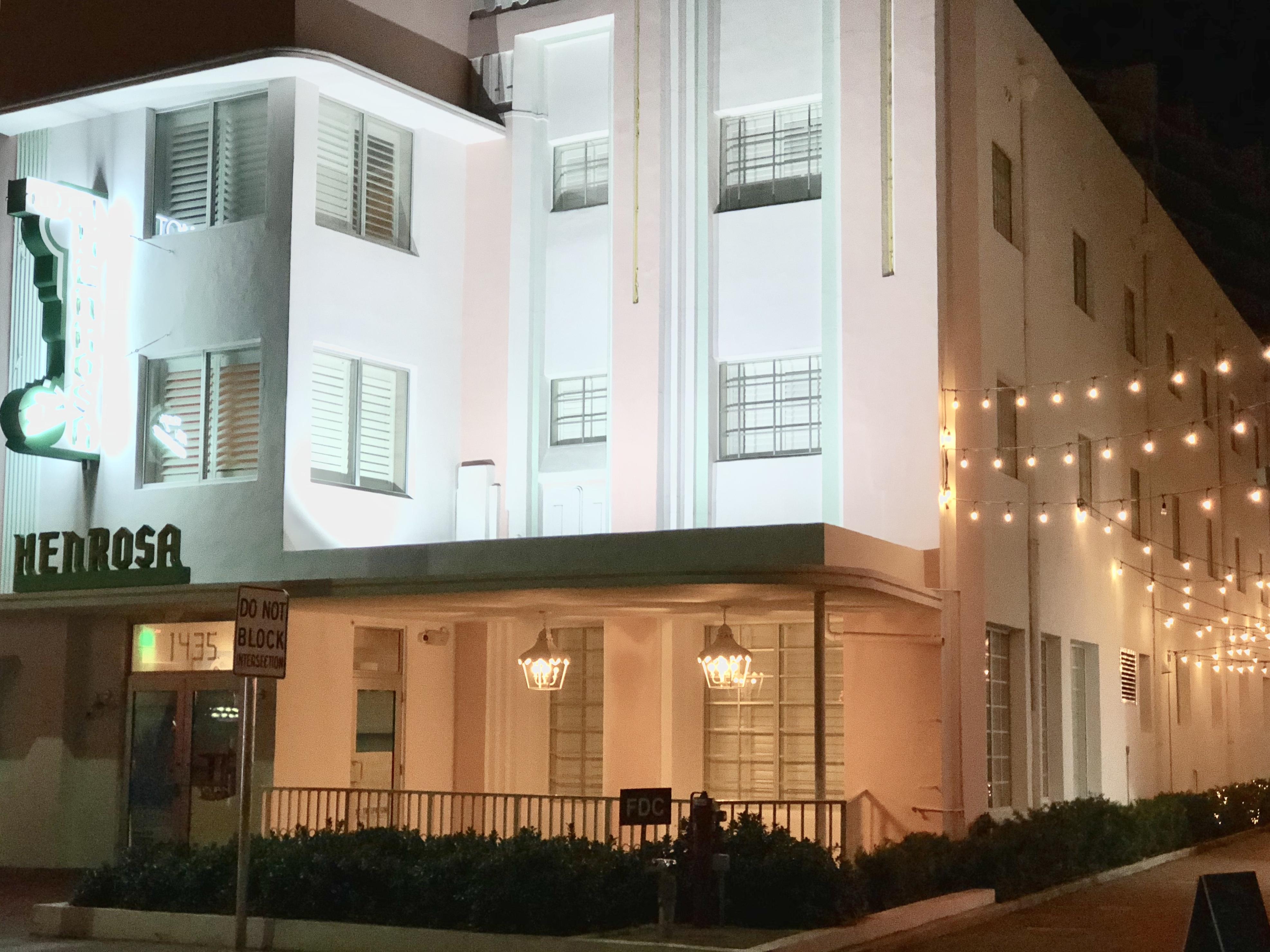 Henrosa Hotel Miami Beach Bagian luar foto
